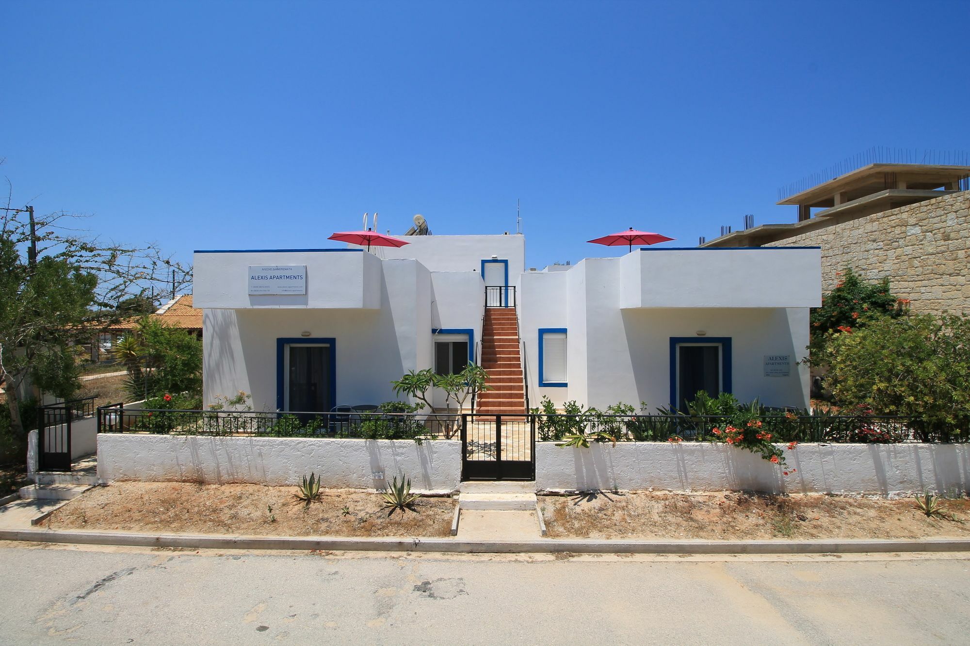 Alexis Apartments Stavrós Exterior foto